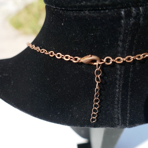 Tree of Life Chakra Pendant Necklace Copper Wire 32 inches long - Picture 4 of 5